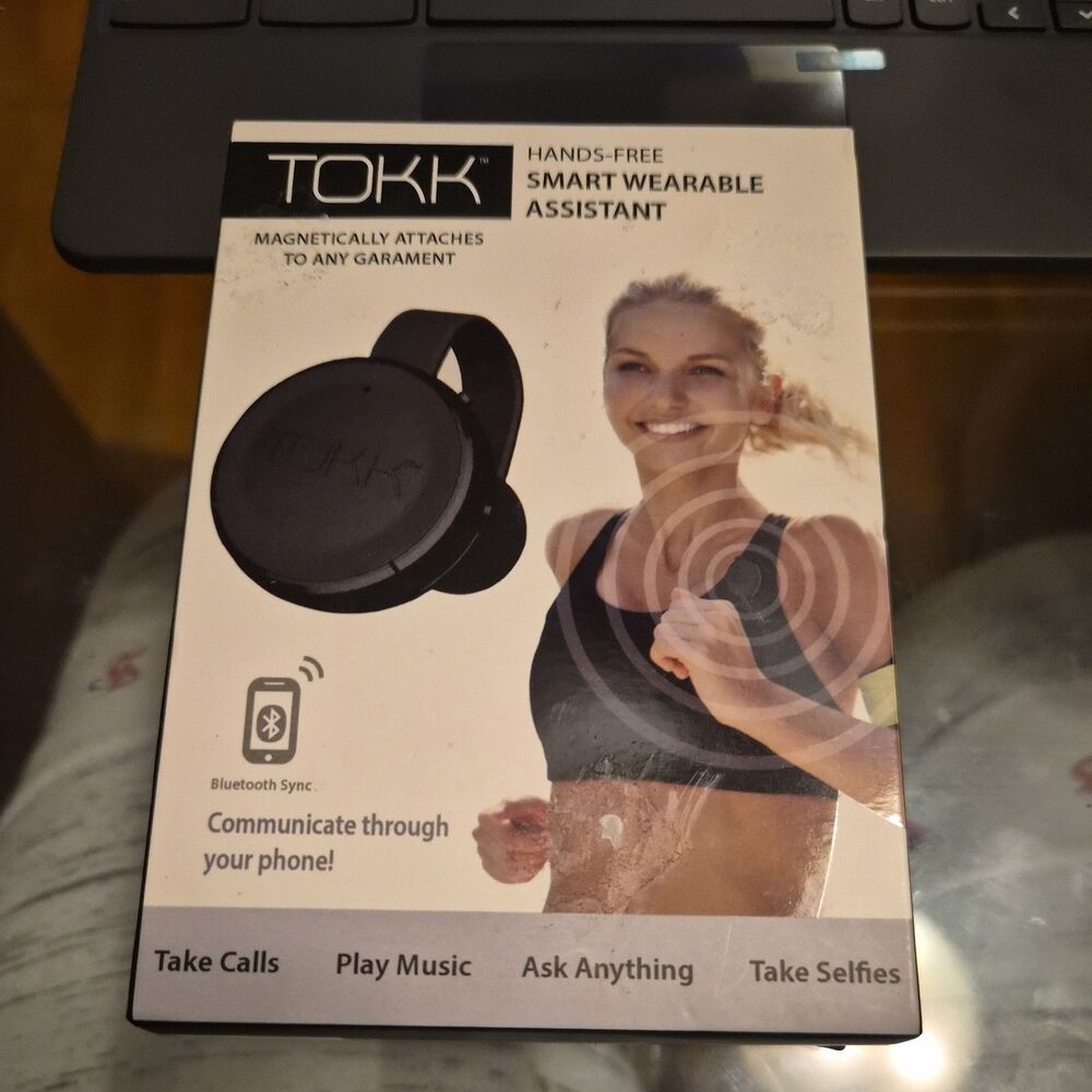 TOKK Smart Wearable Assistant Hands-Free Bluetooth Phone Speake